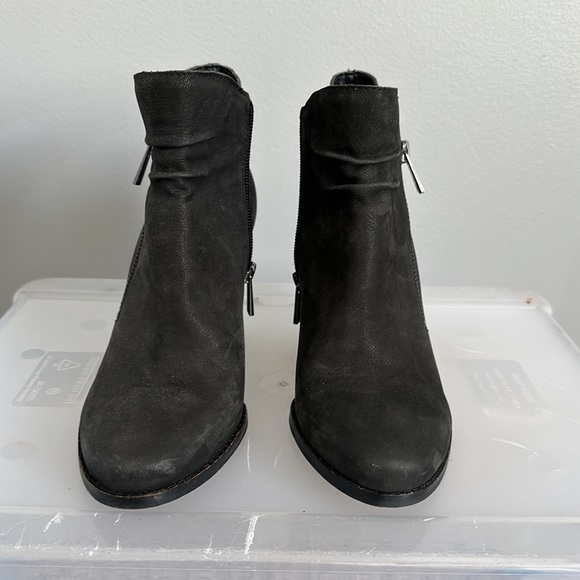 Jessica Simpson Zipper Wedge Booties - Picture 2 of 6